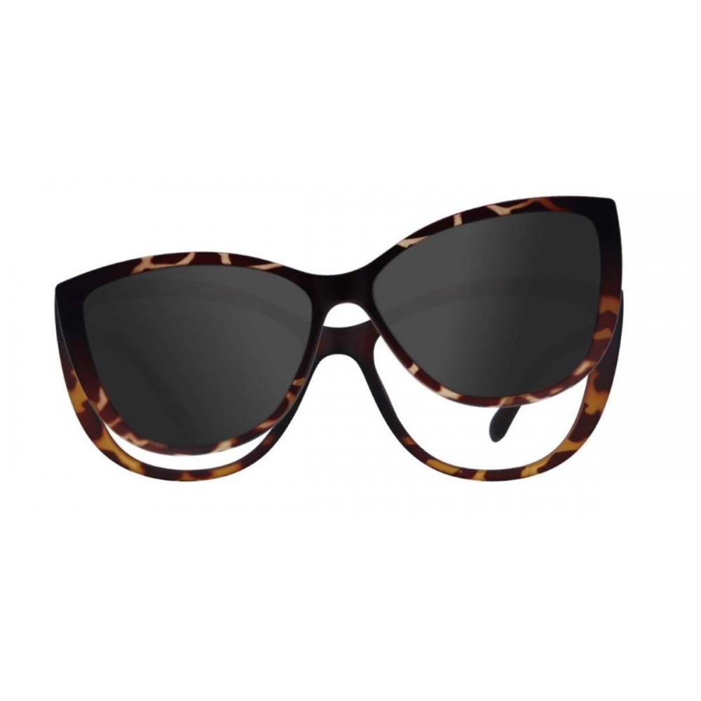 

Clip On Cat Eye Tortoise Smartbuy collectiOn Gren With Clip On Jsv 185 M27 fashiOn Women Eyeglasses Tortoise/54-15-140