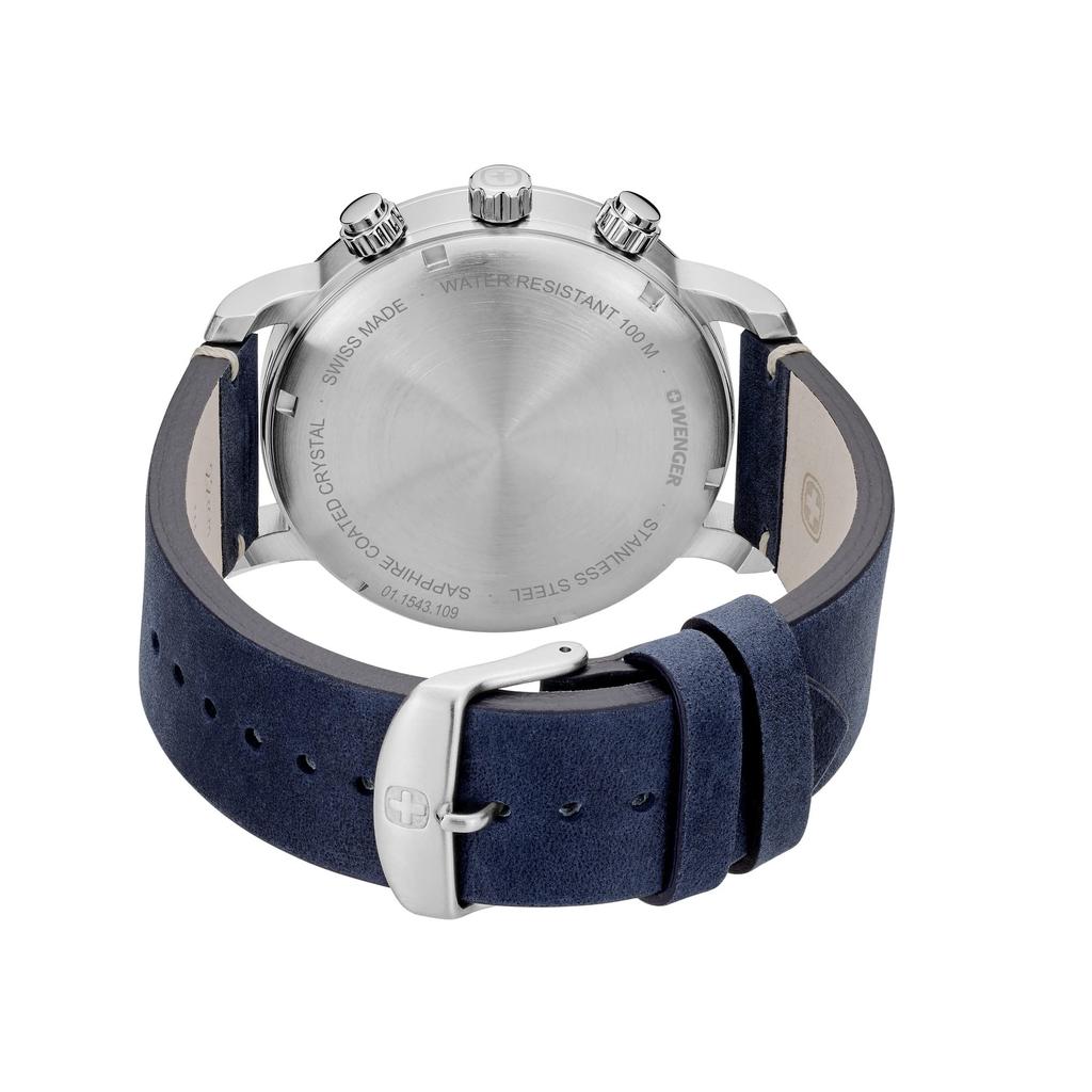 WENGER ATTITUDE CHRONO Quartz blue 01.1543.109