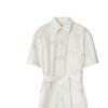 Burberry SS24 Short Sleeved Dress Women's White 80961761