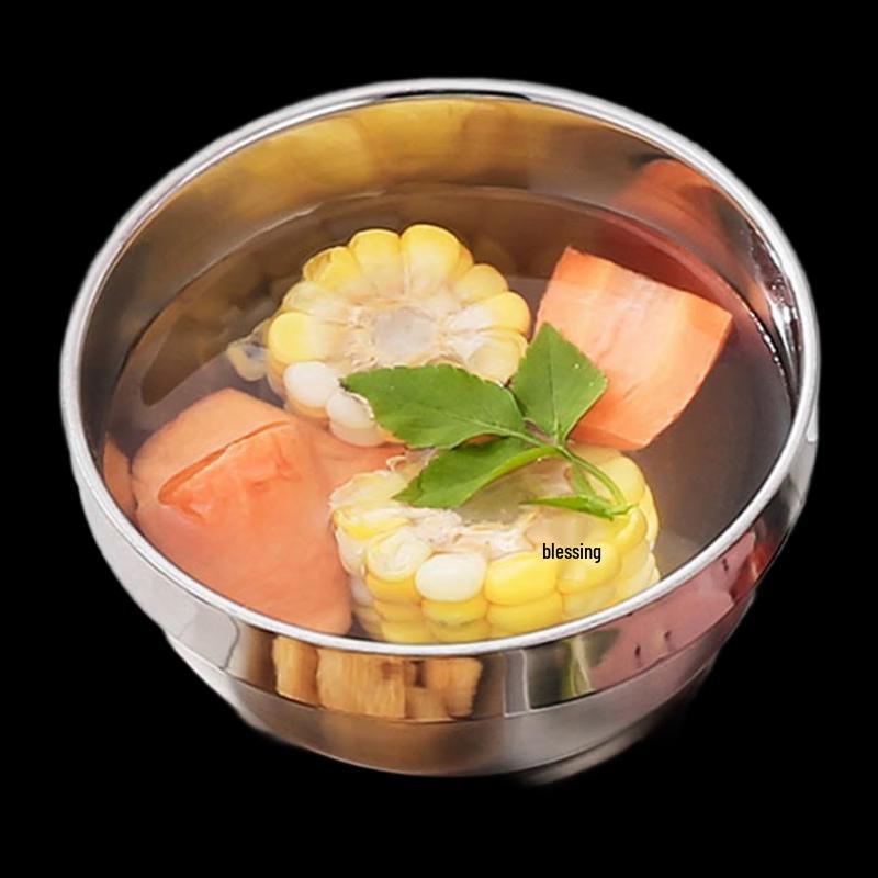 304 Stainless Steel Divided Lunch Plate