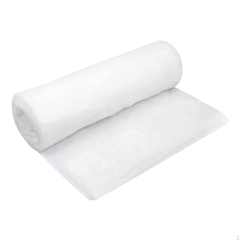 Artificial Christmas Snow Roll Soft Blanket for Holiday Village Indoor Year Decor