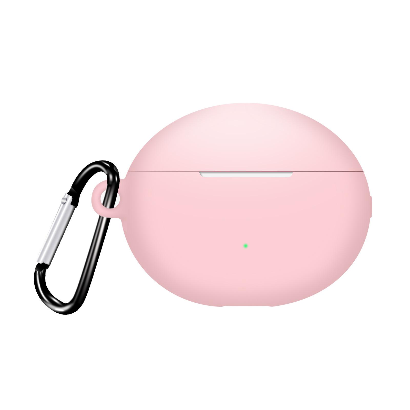 

Захисний чохол для навушників Huawei Freebuds 6i Силіконова кришка Все включено Пилонепроникний чохол для зберігання навушників із захистом від подряпин рожевий