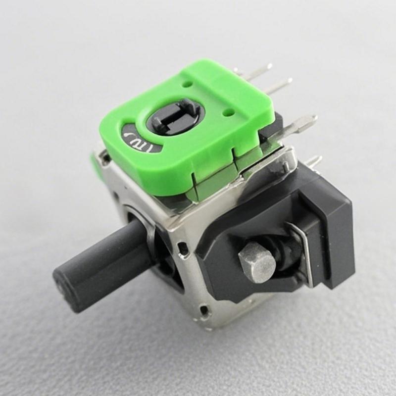 2Pcs Metal Analog Joysticks Module 3D Gaming Rocker for P4/P4 Professional/XONE Controllers 3Pin  Enhances Grip