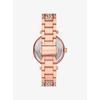 Michael Kors Limited-Edition Laney Pavé Rose Gold-Tone Watch MKO1152LE