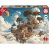 Puzzle - EDUCA - Kingdom of Clouds - 500 Pieces - Fantasy Theme - 48 X 68 Cm