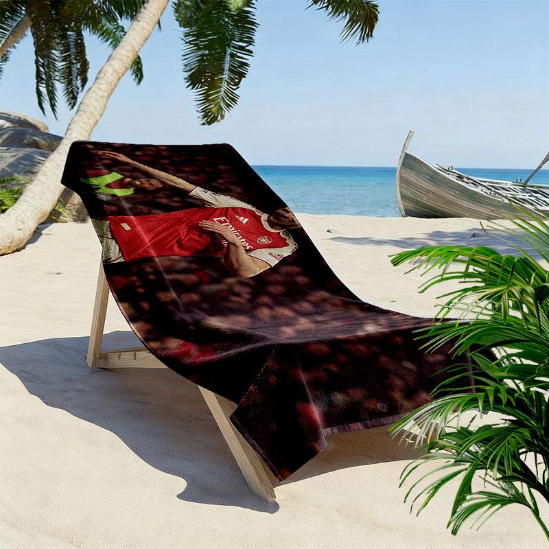Rice Print Beach Towel, Large Soft Quick Dry Towel for Beach Camping Swimming