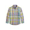 Polo Kids Boys 2 7 Plaid Linen Shirt Cwpowovb6820367999