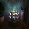 3D LED Night Light USB Magic Ball Butterfly Fireworks Projector Lamp Decor Gifts