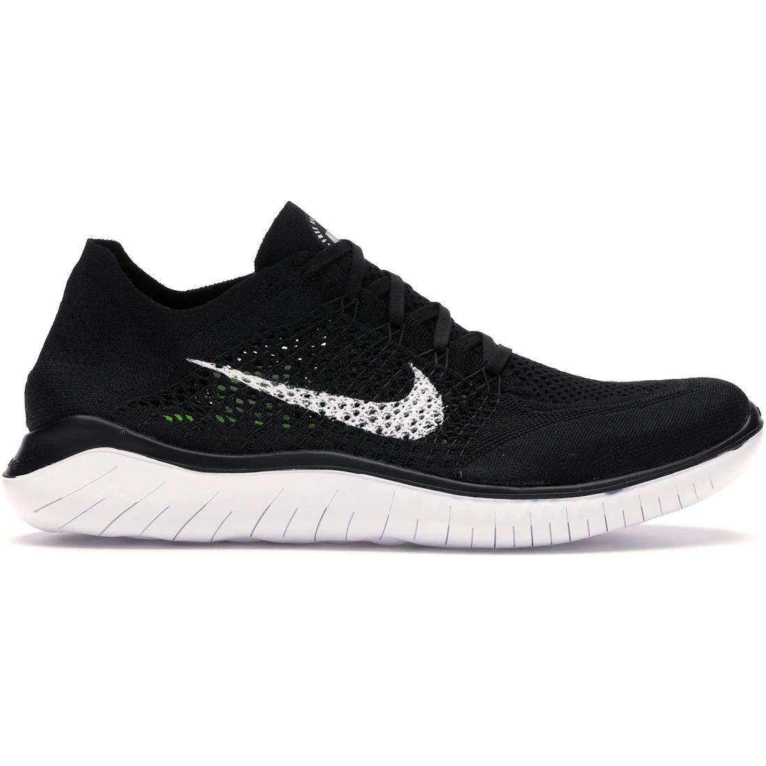 

Sneaker Nike Free RN Flyknit 2018 Black White(942838-001) 41