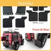 Premium Quality Rubber Mud Flaps For 1/10 Rc Traxxas Trx-4 D110 Defender Vehicles