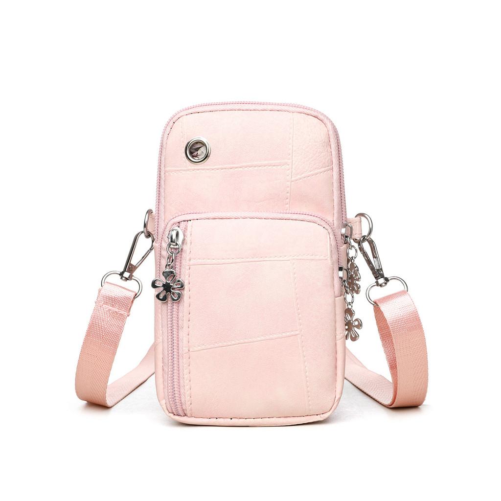 IELGY Fashion Simple All-Match Vertical Mobile Phone Bag