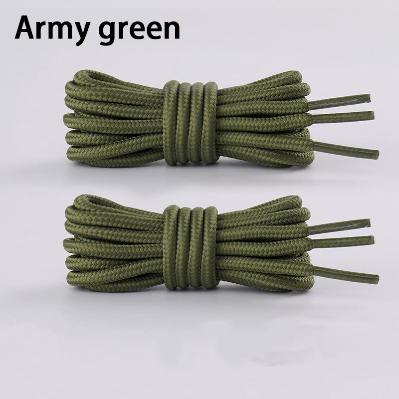 1Pair New Outdoor Hiking Shoelace Classic Durable Round Shoelaces High-Quality Shoelaces for Sneakers and Basketball Shoes
