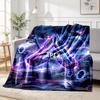 Apex Legends Pattern Blanket for Home Decoration, Bed, Sofa, Car Travel, Camping, Suitable for All Seasons, Birthday Christmas Gift