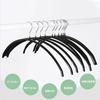 AYO Arched Suit Hangers, Non-Slip, Slim, and Stiff, Slim Fit, for Jackets, Laundry Drying, Space-Saving, and Storage, Popular, 20-Piece Set, Gray