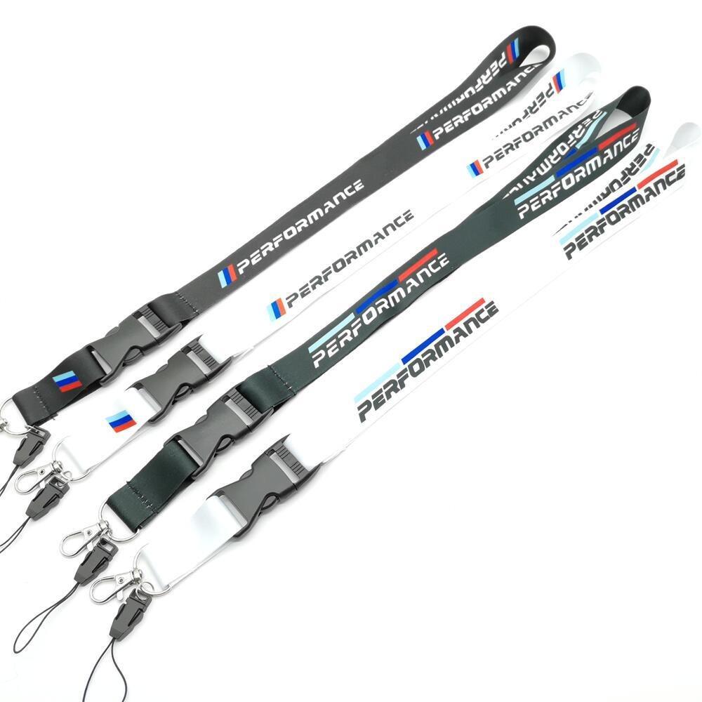 Sleutelhanger Lanyard ID-kaarthouder Nekbanden Sleutelhouder Voor BMW Performance M Power E90 E91 E92 X3 X5 X6 M3 M5 E46 E39 F30 E60