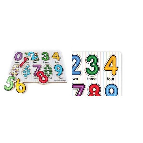 Melissa & Doug Zahlenturm Puzzle MD3273, Koreanische beliebte Puzzles