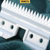 4 Pcs Fast Feed Ceramic Blades Fit Oster Fast Feed Clipper Oster A5 Fast Feed Ceramic Cutters Blade Fast Feed Replacement Blade Fit Wahl KM Series