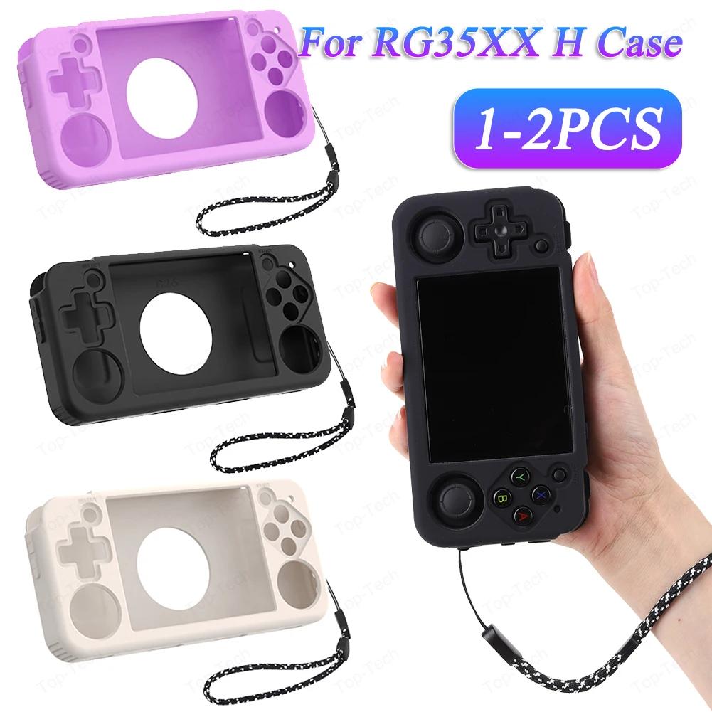 Suitable for ANBERNIC RG35XX H Console Soft Silicone Case Cover Protective Shell Sleeve Anti-Scratch Protector Game Accessories