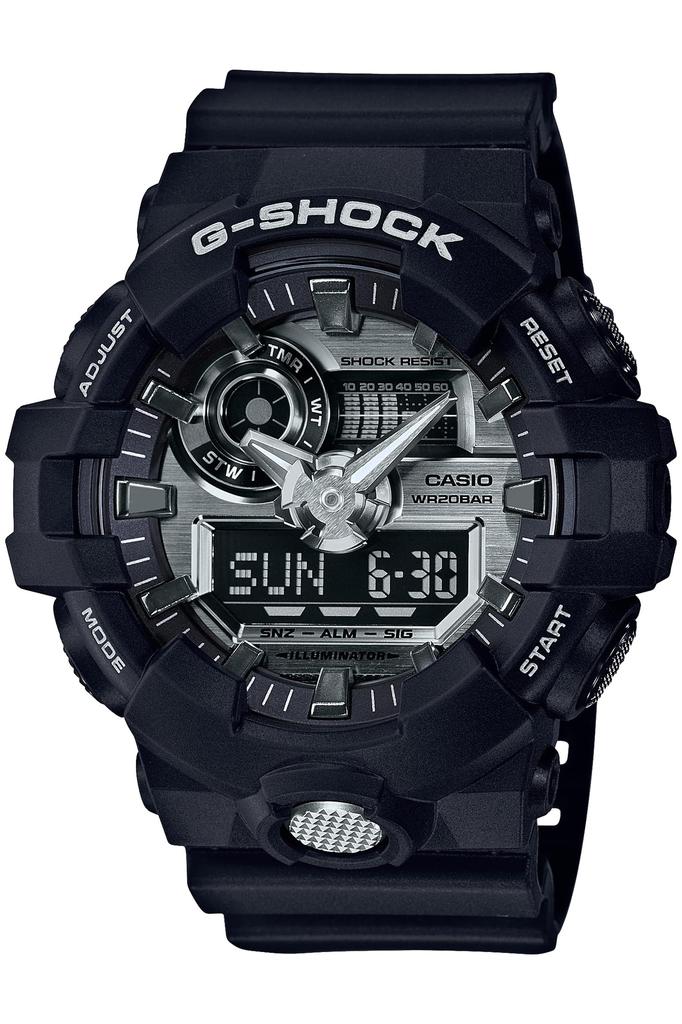 Reloj Casio G-Shock (Producto Oficial Japonés) GA-710-1A2JF / -710-1AJF Hombre Negro