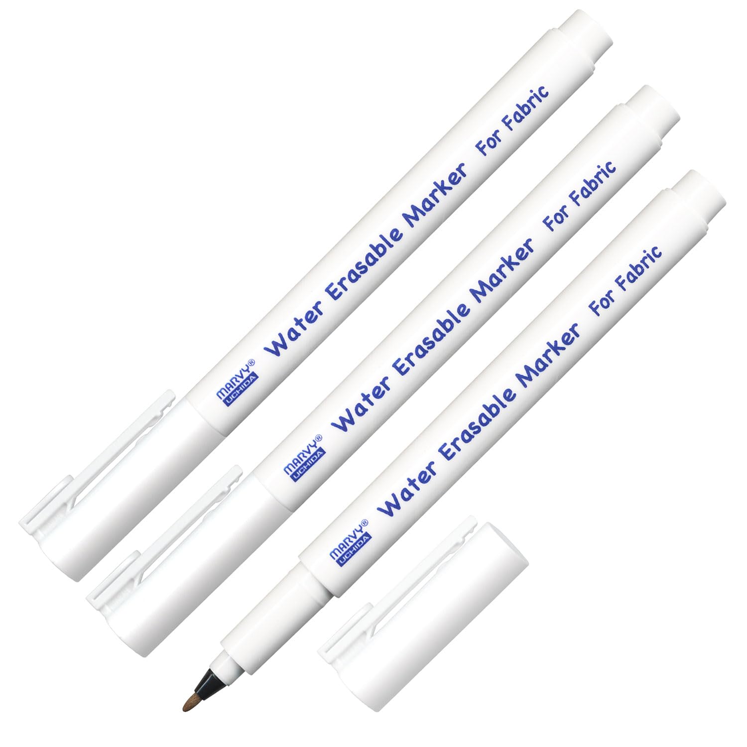 

Marvy Dakimakura Set of Pen, Water-Erasable, White, 3, 423-3H0