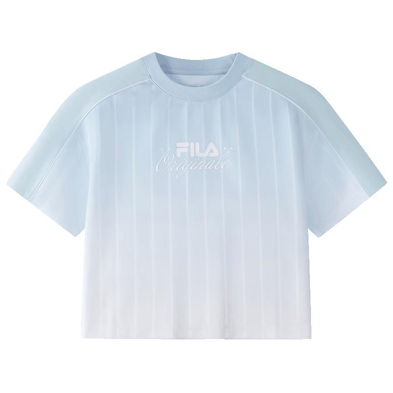 FILA Girls Knitted Short Sleeve T-shirt 150