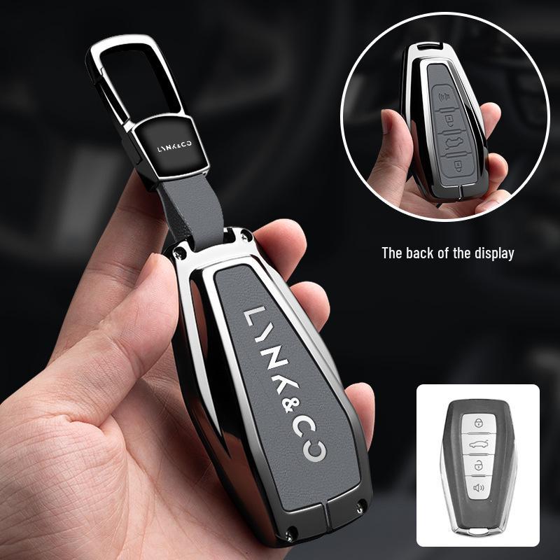 Ochranný kryt na klíč Lynk & Co 03: Vysoce kvalitní kreativní pánská skořepina a přezka (Model 2024)