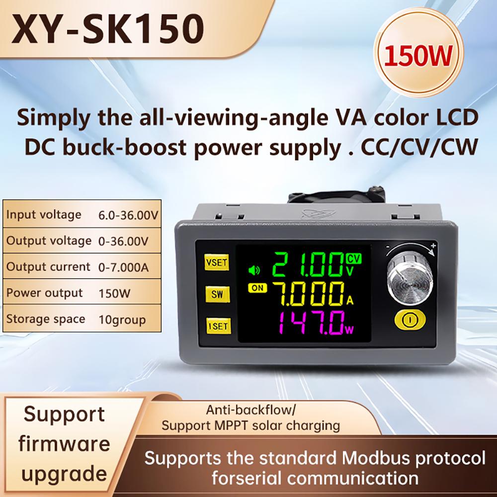 SK60/SK120/SK150 DC Buck Boost Converter CNC Adjustable Regulated Laboratory Power Supply Constant Voltage Current Module