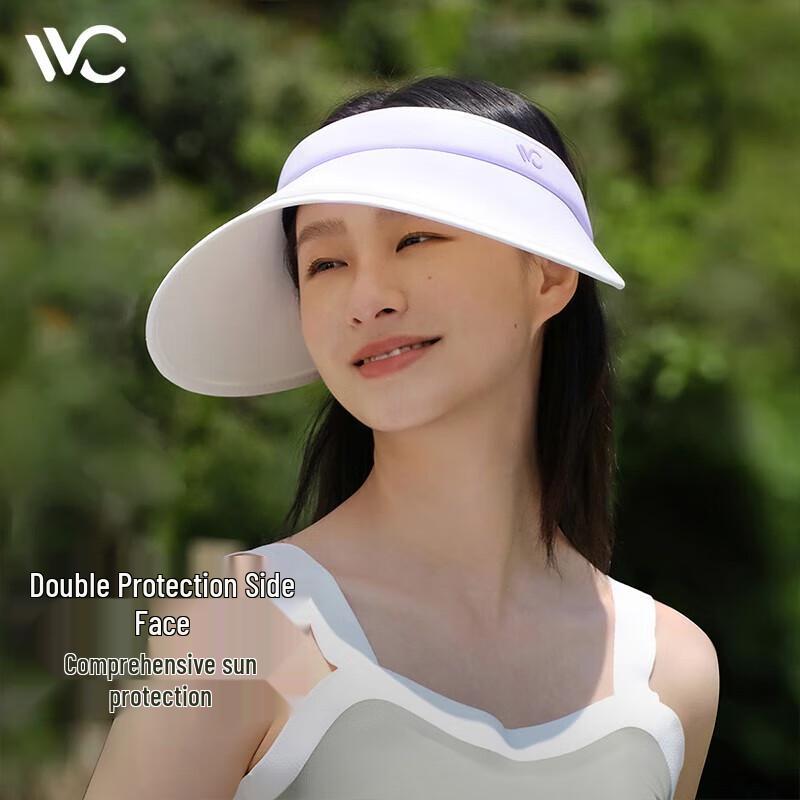 

VVC Gradient Peach Heart Goddess Sun Visor