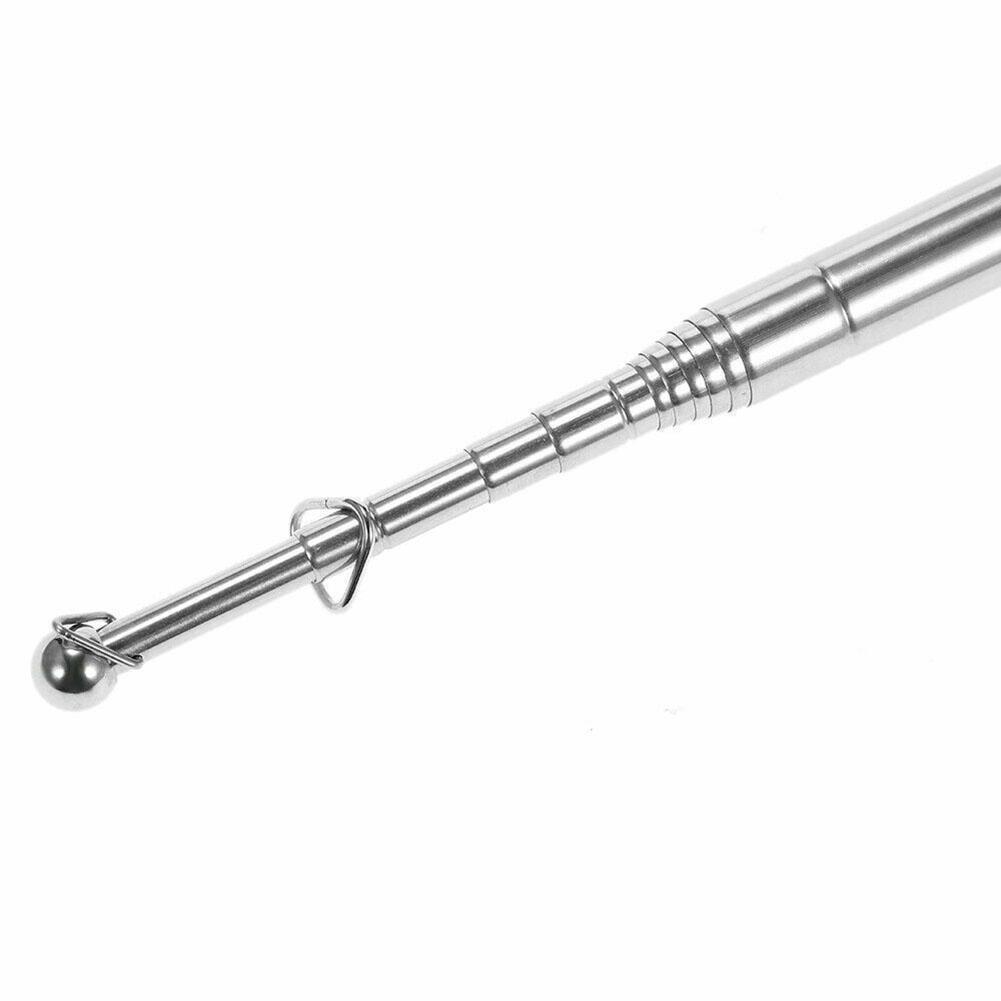 Ușor de transportat stâlp practic retractabil negru durabil