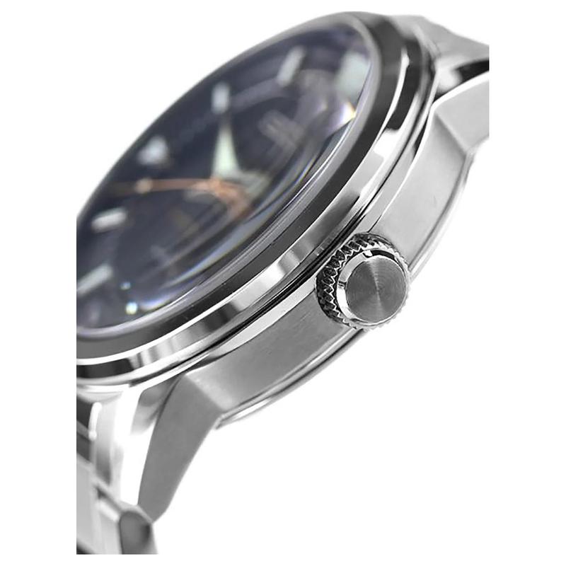 Seiko Prospex Sports Series Mountaineering Mechanical Watch Dark Blue Automatic Steel Strap Men's Watch Blue Dial SBDC159
