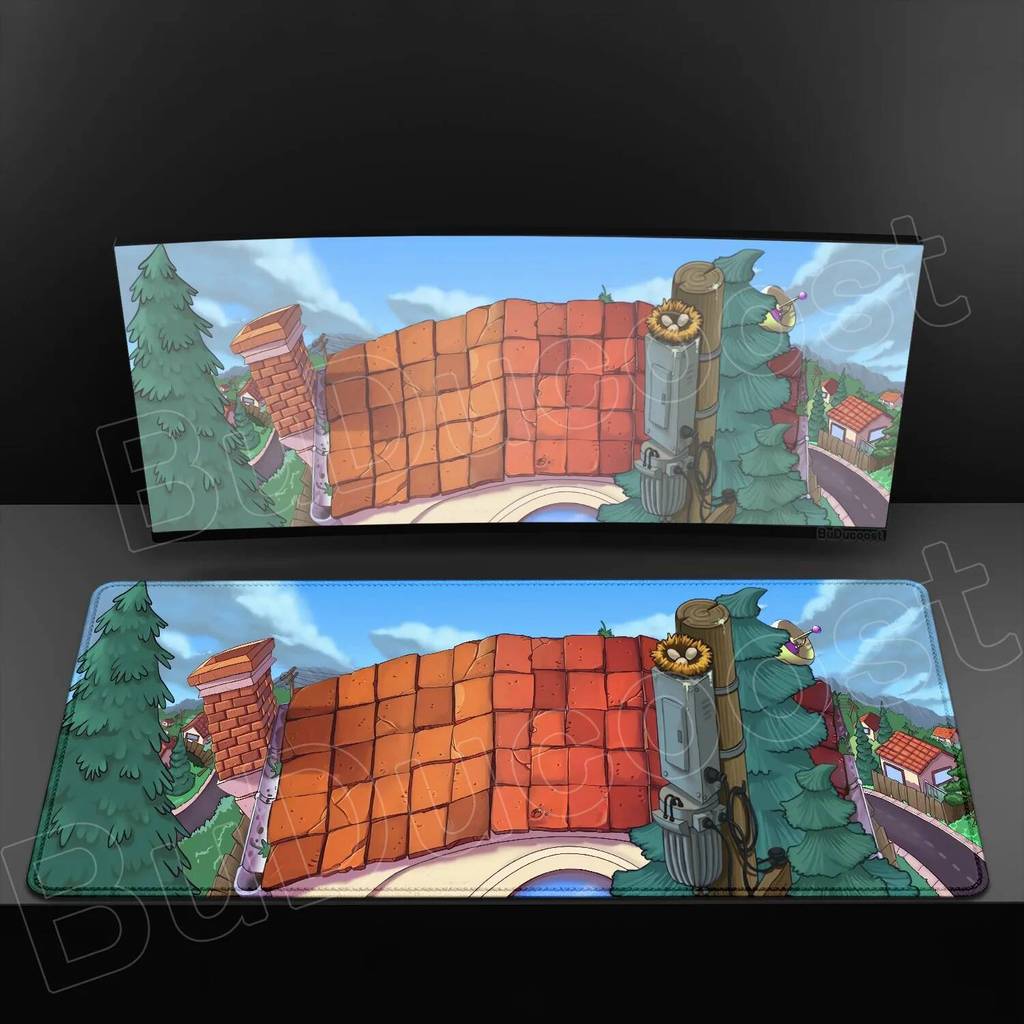 HD Printing Classic Plants Vs Zombies All Scenes Mouse Pad Large Mousepad Keyboard Pad Laptop Gaming PC XXL Anime Big Desk Mat