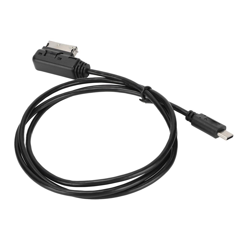 USB Port Car Charging Cable Mobile Phone Tablet Data Charger Cord Electronic Accessories 1 Meter