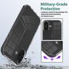 For iPhone 16 Case Clear Shockproof Acrylic + TPU Phone Cover