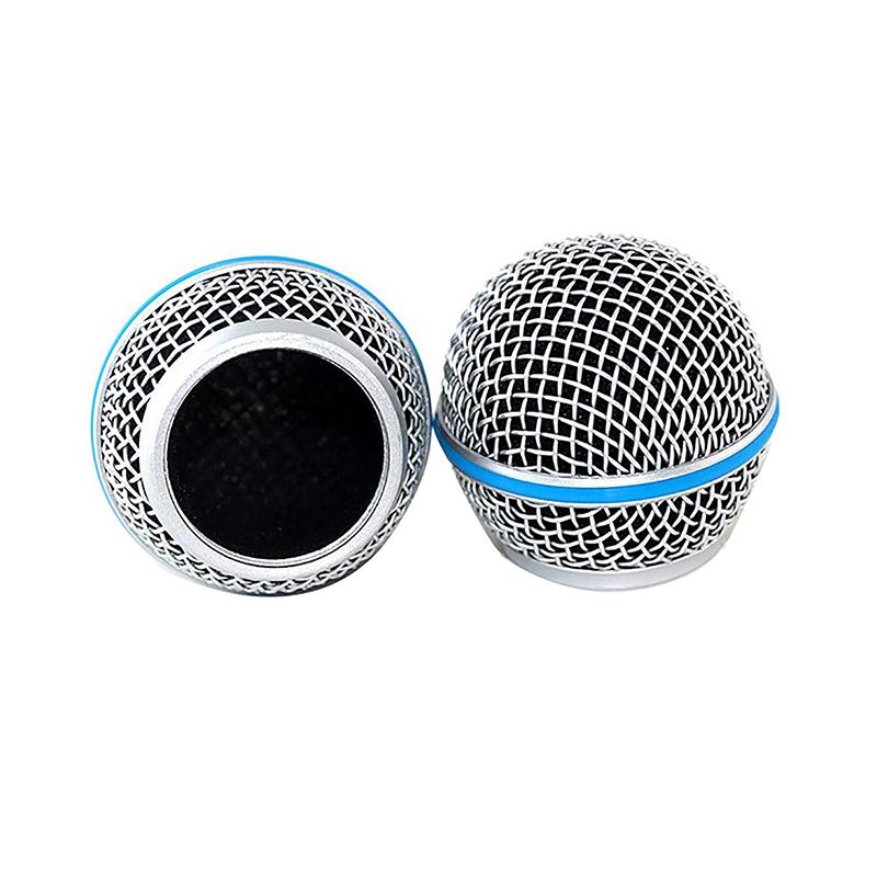 Replacement Metal Microphone Grille Replacing Professional Party Mic Head Part Accessories For Shure Beta58A Wireless Microphone