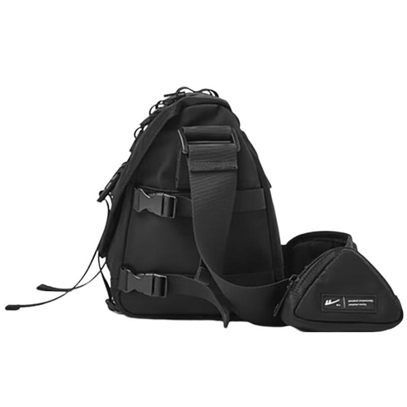 New Warrior Nylon Crossbody Bag, Shoulder Bag Regular Men's Black H21B02U020121