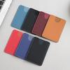 Ultra-Thin Mini Full-Grain Cowhide Leather ID Card Holder Wallets for Men Women Lightweight Soft Genuine Leather Credit Card