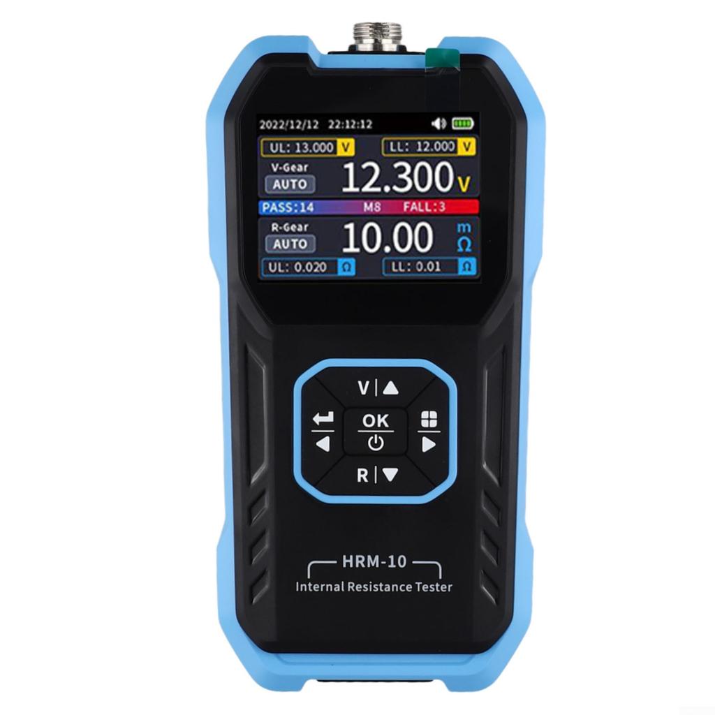 Easily Portable HRM10 Internal Resistance Tester with Built In Battery