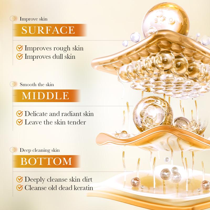 140g BIOAOUA Scrub Esfoliante con Purè di Riso Esfolia Delicatamente Ammorbidisce Idrata e Nutre la Pelle