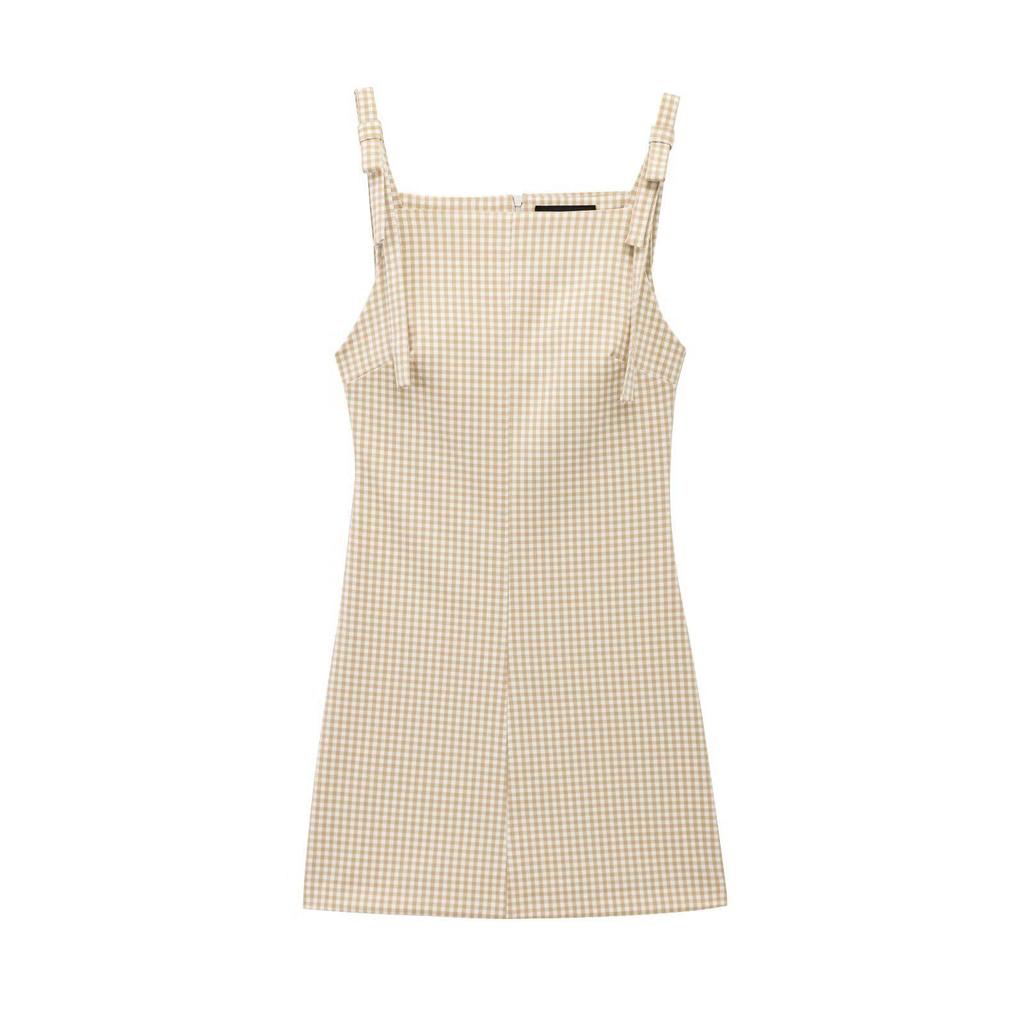 2025 Frühling Süße Schleife Ärmelloses Trägerkleid - Europäischer & Amerikanischer Stil Rock Mode