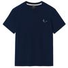 OKSTAR Happy Cat Embroidered Short Sleeve T-Shirt (Type A)
