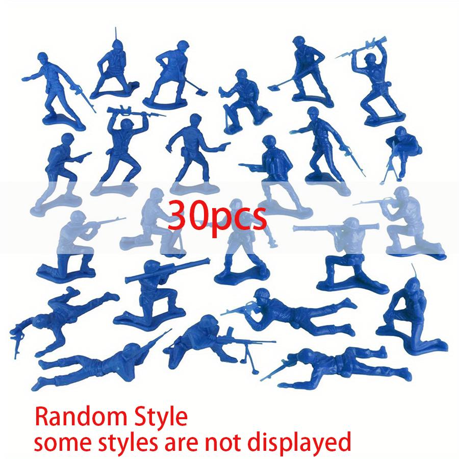 

10/30/100pcs Mini Soldiers Model Sand Table Military Simulation Game Props for Party Indoor Decor Collection Birthday Gift XJM