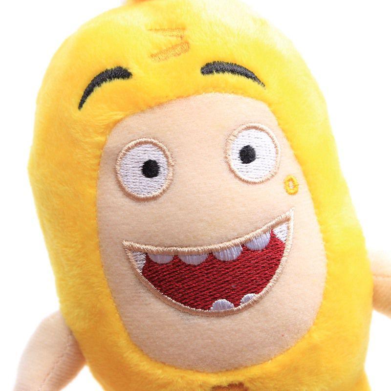 Oddbods 18cm Plush Soft Cuddly Toy Newt Bubbles Pogo Zee Jeff Fuse Slick Plush