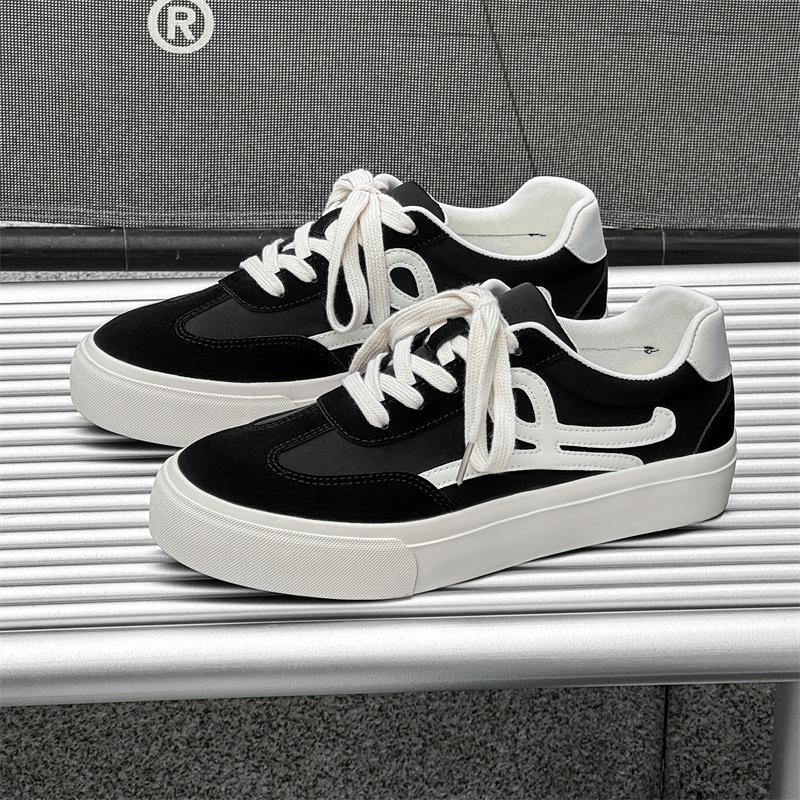 Fashion Men Vulcanized Shoes 2025 New Red Casual Platform Sneakers Vintage Sports Fashion Skateboard Shoes Flats Tennis Tenis Masculino
