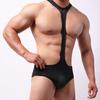 Men's Sexy Mesh Bodysuit - Breathable Lingerie Costume with Open Design for Adults Men Sex Underwear