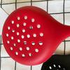 Set of 2 Kitchen Strainer Spoon Silicone Skimmer Slotted Spoon Strainer Ladle Strainer Spoon for Draining and Cooking