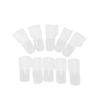 10PCS Soft Elastic Finger Nail Cover Flexible Nail Art Shield Nail Varnish Holder  Home Use