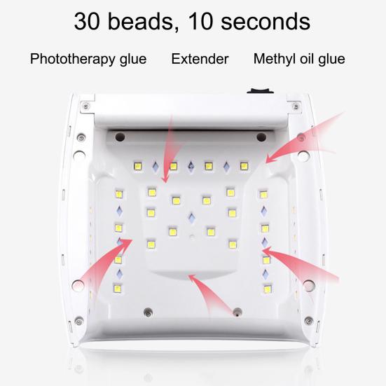 Light Wireless Led Uv Nail Lamp Timed Manicure Phototherapy Machine