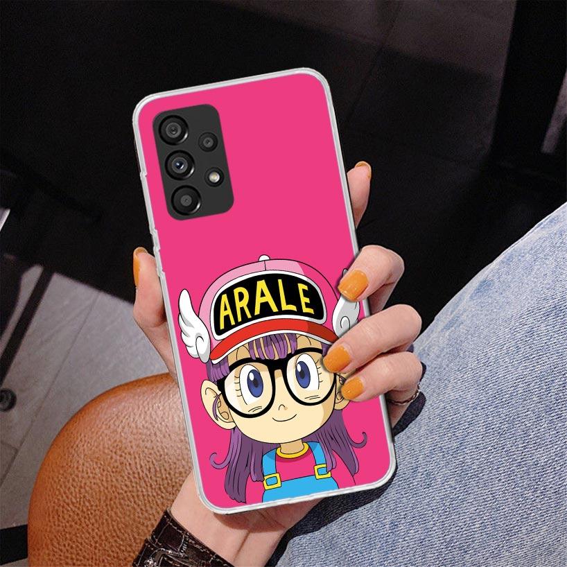 Arale Dr Slump Phone Case For Samsung Galaxy A52 A32 A22 A12 A51 A31 A50S A30S A20S A10S Note 20 Ultra 10 Plus S10 A72 A71 Galax