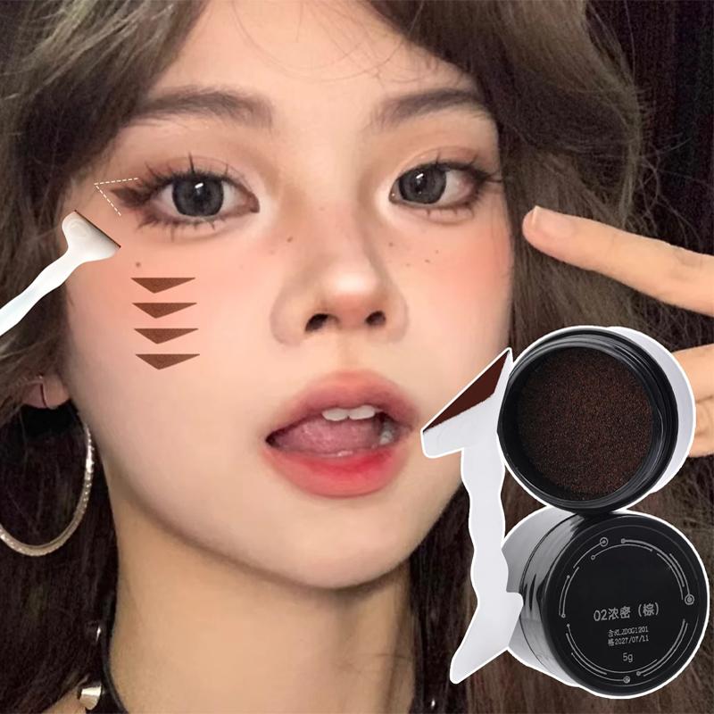 Eyeliner Stamp Waterproof Sweat Proof Eye Makeup for Beginner Long Lasting Eyelashes Template Portable Lazy Eyeliner Artifact