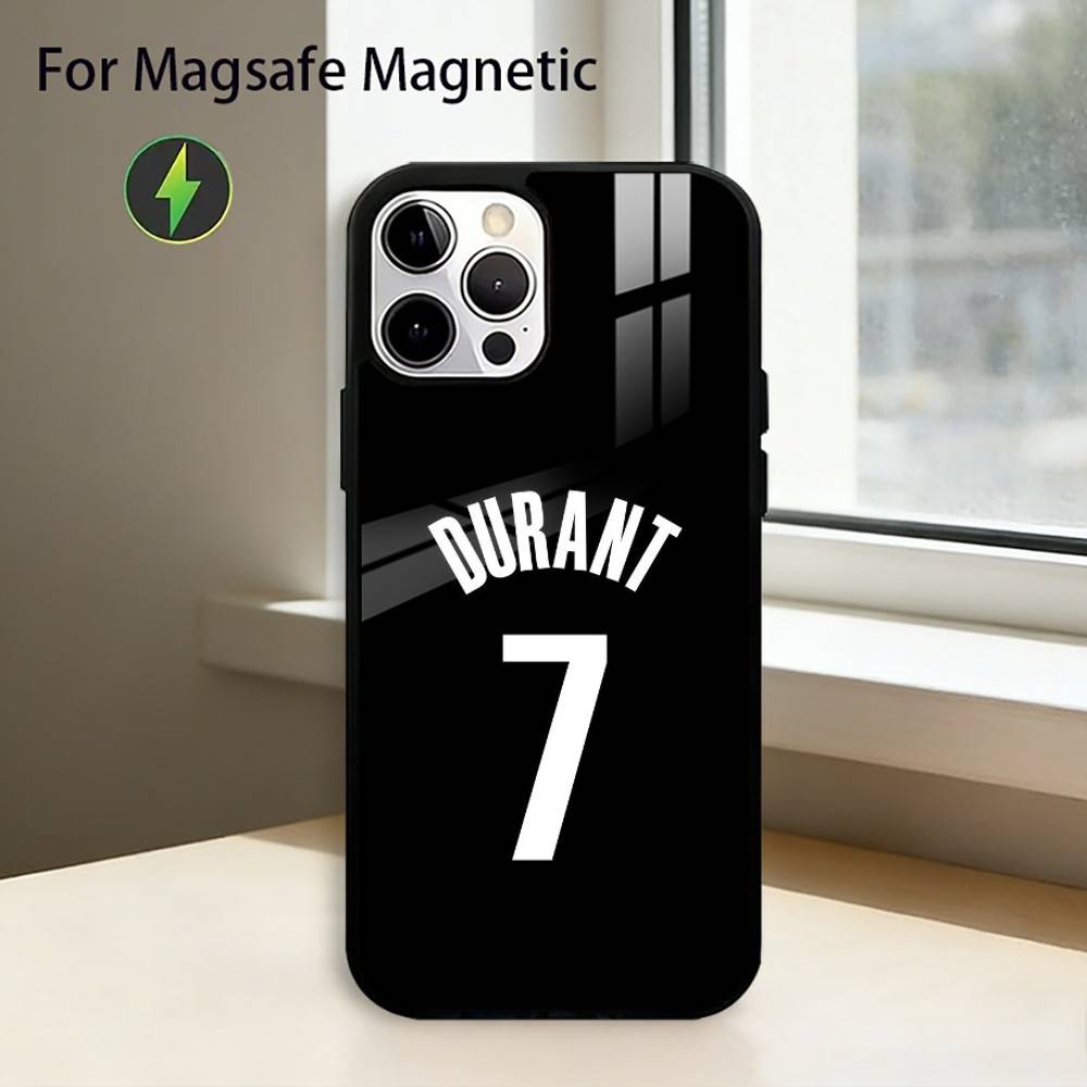 Basketball Sport Kevin Durant Handyhülle Für iPhone17,16,15,14,13,12,11 Plus,Pro Magnetisch Für Magsafe Kabelloses Laden